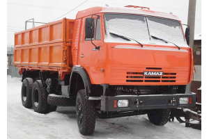 КамАЗ-55102, самосвал с/х, разгрузка на 2 стороны, г/п 7 т, кол. формула 6х4