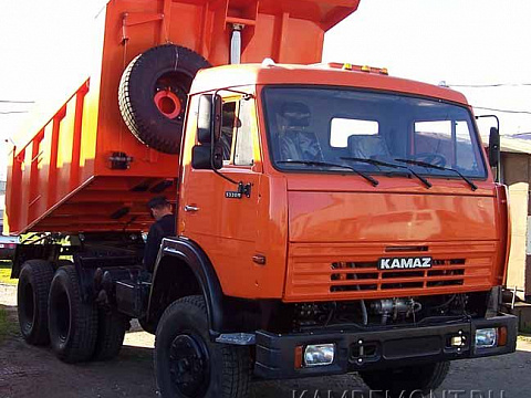 КамАЗ-65115, самосвал карьерный г/п 15 т, кол. формула 6х4, двиг. ЯМЗ-238