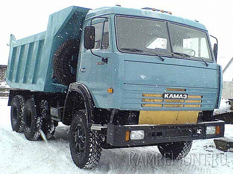 КамАЗ 55111 самосвал карьерный г/п 13 т кол. формула 6х4 с кузовом от КамАЗ 65115 8,5 куб.м.