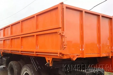 Кузов самосвальный с/х для самосвалов КамАЗ-55102 и КамАЗ 45143 с козырьком